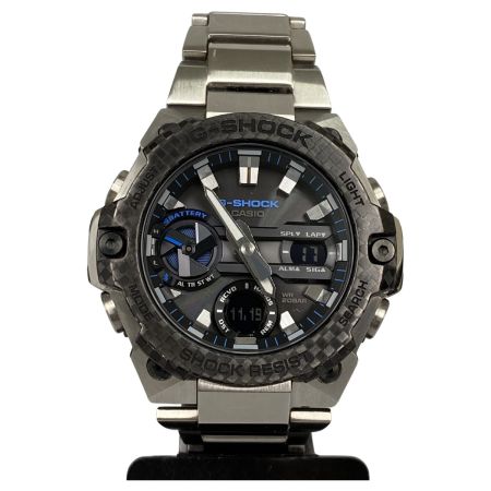  CASIO カシオ G-SHOCK G-STEEL 腕時計 タフソーラー Bluetooth搭載 アナログ デジタル GST-B400XD-1A2JF