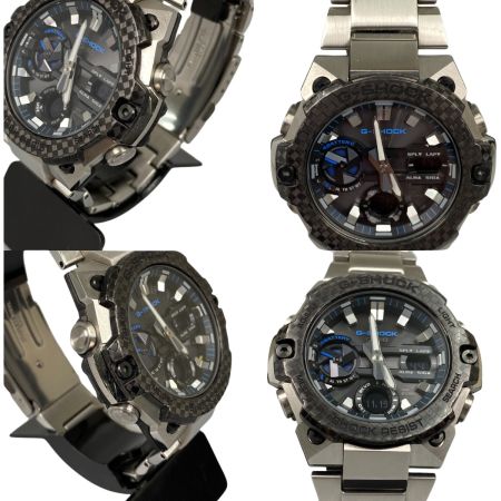  CASIO カシオ G-SHOCK G-STEEL 腕時計 タフソーラー Bluetooth搭載 アナログ デジタル GST-B400XD-1A2JF