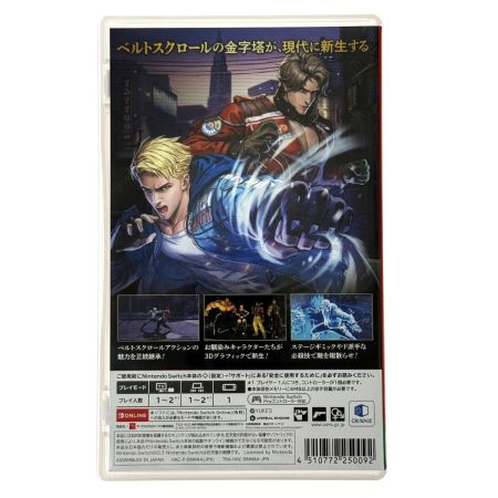   Switchソフト ダブルドラゴン リヴァイブ ケース付