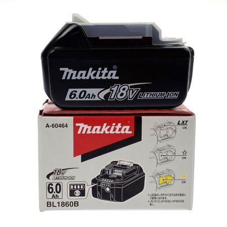  MAKITA マキタ 18v 6.0Ah リチウムイオンバッテリ BL1860B 純正バッテリ 未使用品 (1) 