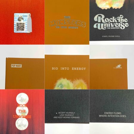  POP MART THE MONSTERS Big into Energy シリーズ ROCK THE UNIVERSE ぬいぐるみ
