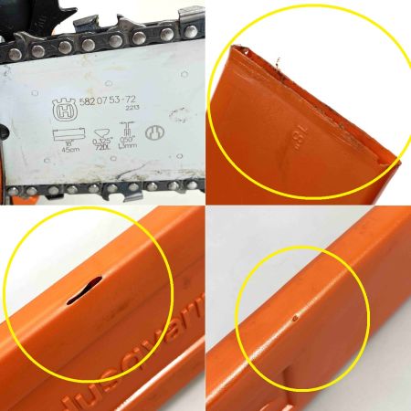  Husqvarna ハスクバーナ エンジンチェンソー 353 動作確認済み キズ・ヨゴレ有