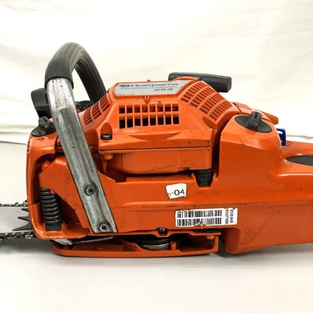  Husqvarna ハスクバーナ エンジンチェンソー 353 動作確認済み キズ・ヨゴレ有