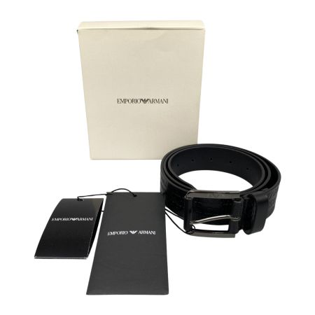  EMPORIO ARMANI エンポリオアルマーニ ベルト  Y4S010 YC072 80001 ブラック