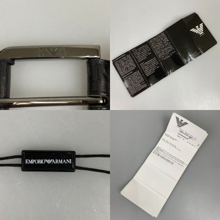  EMPORIO ARMANI エンポリオアルマーニ ベルト  Y4S010 YC072 80001 ブラック