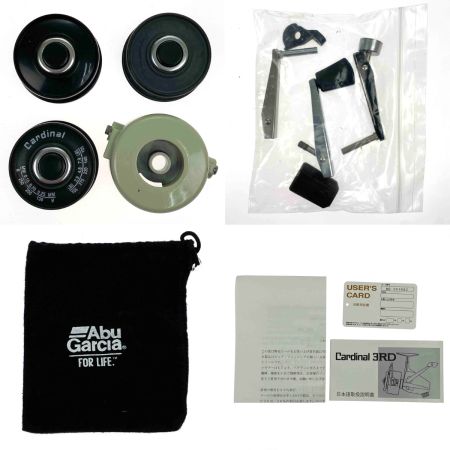  Abu Garcia アブガルシア Cardinal 3RD カーディナル3RD 替スプール・ハンドル・ローター付