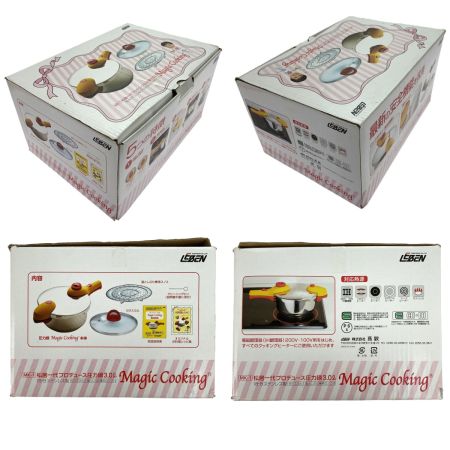  松居一代プロデュース 3L 松居一代プロデュース  圧力鍋3.0L Majic Cooking マジッククッキング MK-1 未使用品 タイマー・ヘラ付