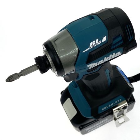  MAKITA マキタ 18V 充電式インパクトドライバ TD173DRGX ブルー 充電器・充電池2個・ケース付
