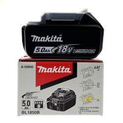 ## MAKITA マキタ 18v 5.0Ah リチウムイオンバッテリ BL1850B 純正バッテリ 未使用品 (1) Sランク