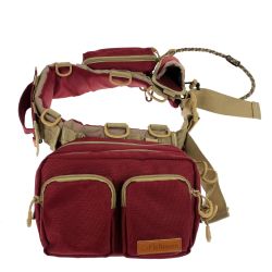 ## Fishman フィッシュマン ムーバブルシステムベルト エンジ/カーキ ルアーバックほか付属品付き Bランク