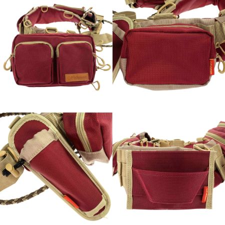  Fishman フィッシュマン ムーバブルシステムベルト エンジ/カーキ ルアーバックほか付属品付き