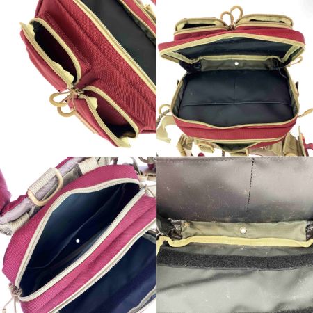  Fishman フィッシュマン ムーバブルシステムベルト エンジ/カーキ ルアーバックほか付属品付き