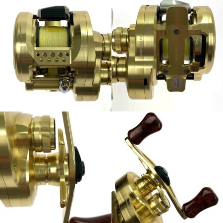  SHIMANO シマノ 22 カルカッタコンクエスト 201XG 左ハンドル 04419 ハンドルノブ変更