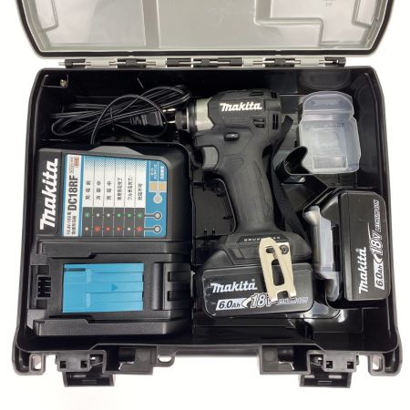  MAKITA マキタ 18V 充電式インパクトドライバ TD173DRGXB ブラック 充電器・充電池2個・ケース付