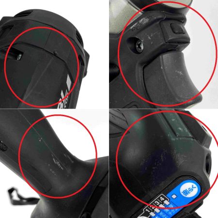  MAKITA マキタ 18V 充電式インパクトドライバ TD173DRGXB ブラック 充電器・充電池2個・ケース付