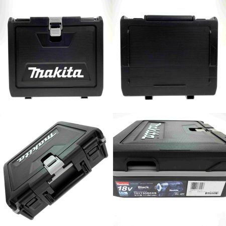  MAKITA マキタ 18V 充電式インパクトドライバ TD173DRGXB ブラック 充電器・充電池2個・ケース付