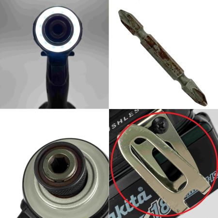  MAKITA マキタ 18V 充電式インパクトドライバ TD173DRGXB ブラック 充電器・充電池2個・ケース付