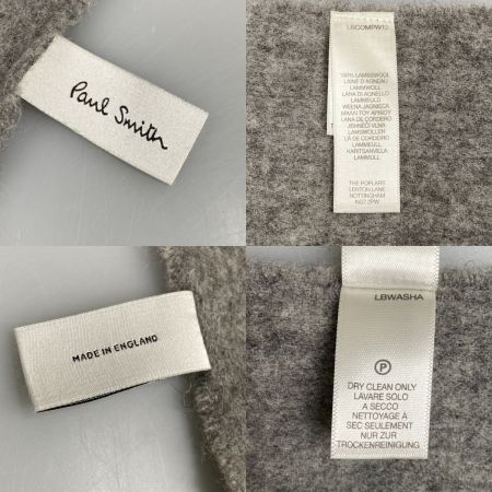  Paul Smith ポールスミス マフラー M1A 933D AS04 70 ライトグレー