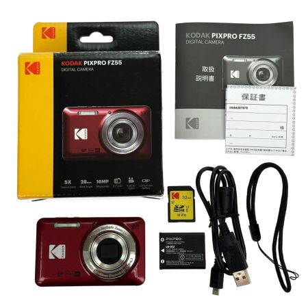  Kodak コダック PIXPRO FZ55 コンパクトデジタルカメラ PIXPRO FZ55 動作確認済み