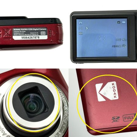  Kodak コダック PIXPRO FZ55 コンパクトデジタルカメラ PIXPRO FZ55 動作確認済み
