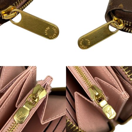  LOUIS VUITTON ルイヴィトン モノグラム ジッピー･ウォレット 長財布 M41894 ローズ・バレリーヌ