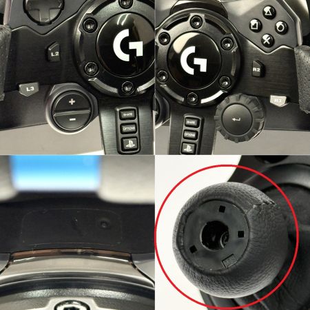 Logicool ロジクール G923 レーシングホイール＆ペダル・シフターセット G923 ハンコン パーツ欠品有 動作確認済み