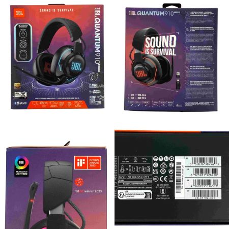  JBL ジェー・ビー・エル Quantum 910 Wireless JBLQ910WLBLK ゲーミングヘッドセット