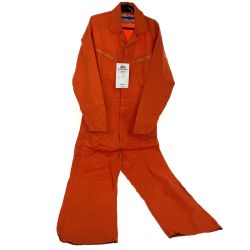 ## 山田辰 Auto-Bi つなぎ服 2600 オレンジ LLサイズ 長袖 綿100% Aランク