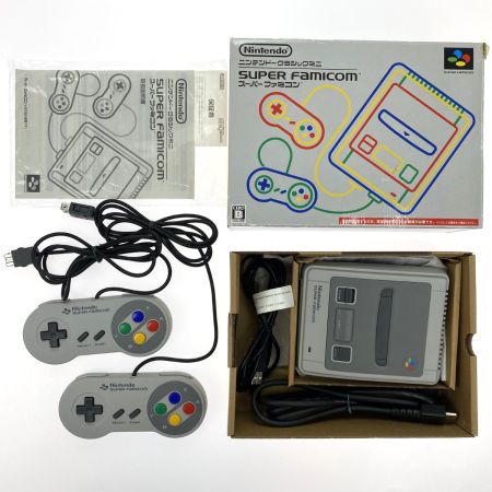  Nintendo ニンテンドウ クラシックミニ スーパーファミコン 付属品完備 動作確認済み (2)