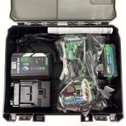 ## HiKOKI ハイコーキ 36V コードレスインパクトドライバ WH36DD(2XHLSZ) アグレッシブグリーン 付属品完備 Aランク