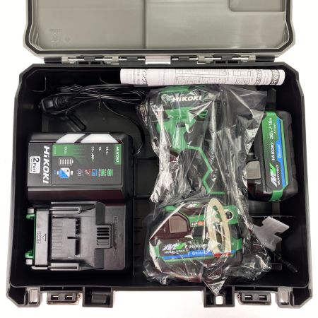  HiKOKI ハイコーキ 36V コードレスインパクトドライバ WH36DD(2XHLSZ) アグレッシブグリーン 付属品完備