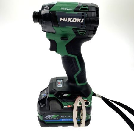  HiKOKI ハイコーキ 36V コードレスインパクトドライバ WH36DD(2XHLSZ) アグレッシブグリーン 付属品完備
