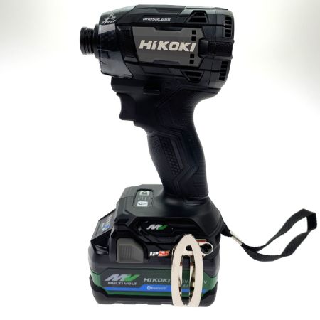  HiKOKI ハイコーキ 36V コードレスインパクトドライバ WH36DD(2XHBSZ) ストロングブラック 付属品完備