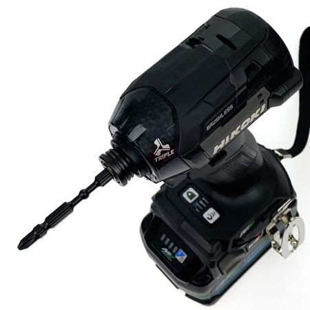  HiKOKI ハイコーキ 36V コードレスインパクトドライバ WH36DD(2XHBSZ) ストロングブラック 付属品完備