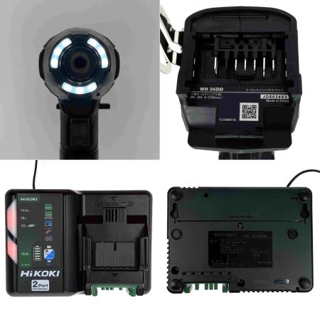  HiKOKI ハイコーキ 36V コードレスインパクトドライバ WH36DD(2XHBSZ) ストロングブラック 付属品完備