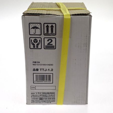  TRUSCO トラスコ中山 爪付きジャッキ ハンドル収納タイプ 1.2t TTJ-1.2