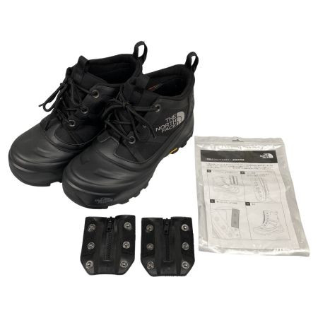  THE NORTH FACE ザノースフェイス スノー ショット ロー ウォータープルーフ アークティックグリップ スノーブーツ 27cm NF52583 ブラック