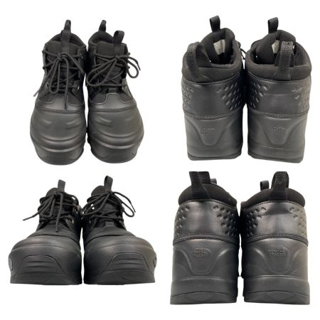  THE NORTH FACE ザノースフェイス スノー ショット ロー ウォータープルーフ アークティックグリップ スノーブーツ 27cm NF52583 ブラック