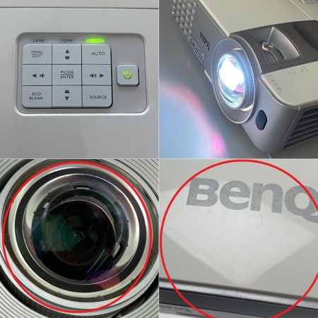  BenQ ベンキュー 短焦点プロジェクター MW632ST 動作確認済み 電源コード付 リモコン欠品