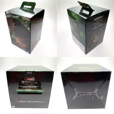   一番くじ 進撃の巨人 ～獣の巨人は俺が仕留める～ A賞 獣の巨人 MEGAIMPACT 開封品