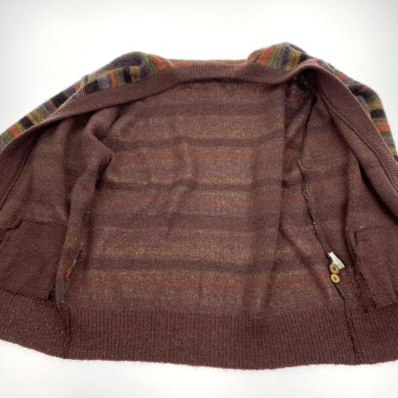  Yves Saint Laurent イブサンローラン カーディガン ニット ボーダー F069 883 使用感有