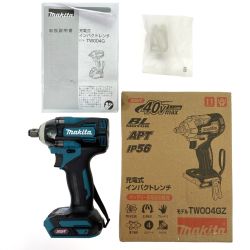 ## MAKITA マキタ 40V 充電式インパクトレンチ 本体のみ TW004GZ 未使用品 錆有り Sランク