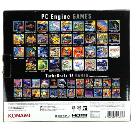  KONAMI コナミ PCエンジン ミニ 付属品完備 動作確認済み テレビゲーム