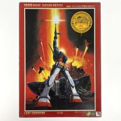 ##  機動戦士ガンダム ラストシューティング 81-061 1000ピース 光る！ジグソーパズル 内袋未開封・箱ダメ有り Sランク
