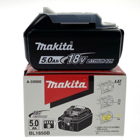  MAKITA マキタ 18v 5.0Ah リチウムイオンバッテリ BL1860B 1850B 純正バッテリ 未使用品