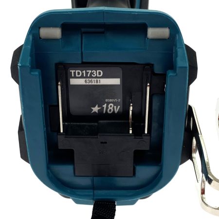  MAKITA マキタ 18V 充電式インパクトドライバ TD173DRGX ブルー 充電器・充電池2個・ケース付