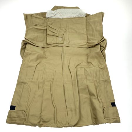  山田辰 Auto-Bi つなぎ服 8700 カーキ 3Lサイズ 長袖 ストライプ調 未使用品 