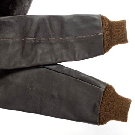  THE REAL McCOY'S ザリアルマッコイス レザージャケット TYPE A-2 30-1415 ブラウン サイズ36 使用感有