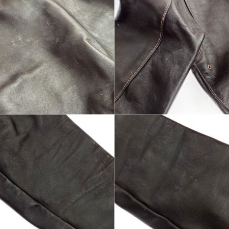  THE REAL McCOY'S ザリアルマッコイス レザージャケット TYPE A-2 30-1415 ブラウン サイズ36 使用感有