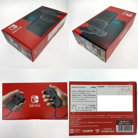  Nintendo ニンテンドウ Nintendo Switch HAC-001 グレー キズ有